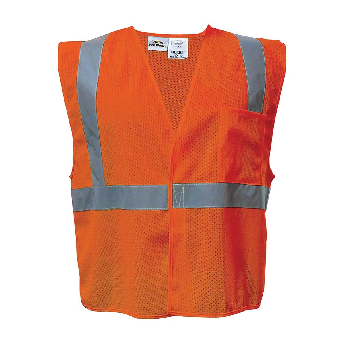 Utility Pro ANSI Class 2 Hi-Vis Mesh Safety Vest
