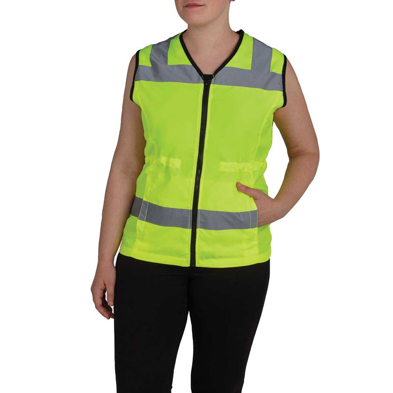 Utility Pro Women's ANSI Class 2 Nylon Hi-Vis Safety Vest