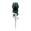 H2O-Six® Gear Drive Sprinkler on Metal T-Spike