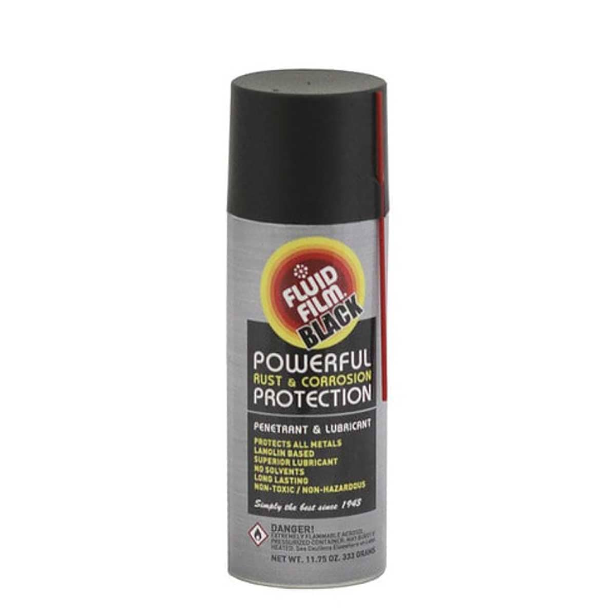 11-3/4oz Aerosol Fluid Film Black