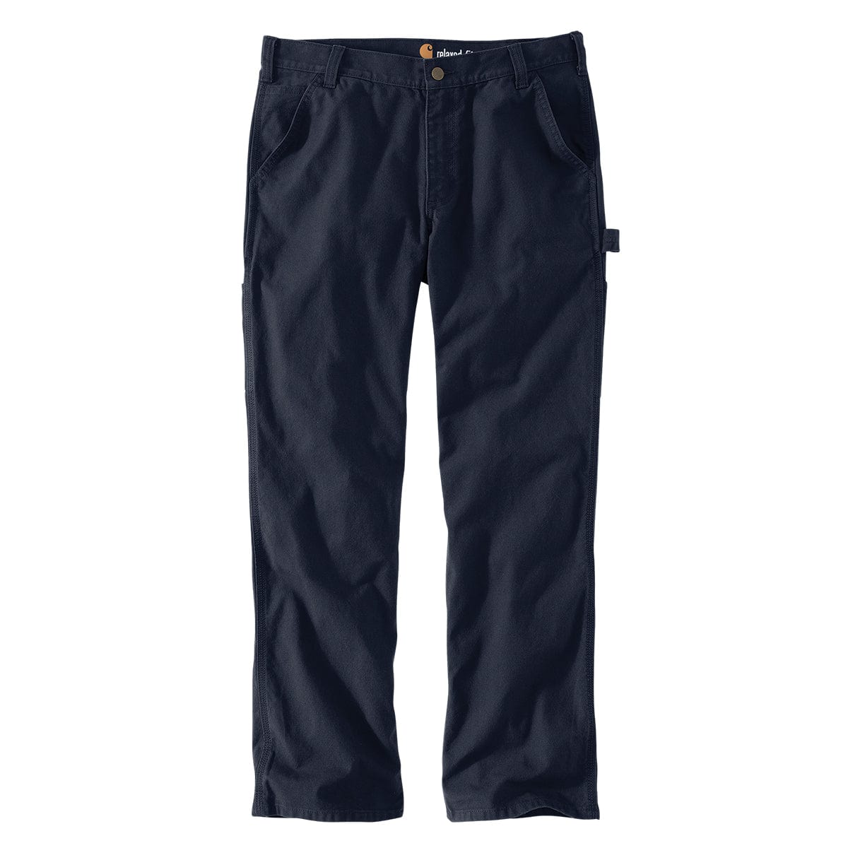 Navy Carhartt Rugged Flex Relaxed Fit Duck Utility Work Pant, Navy