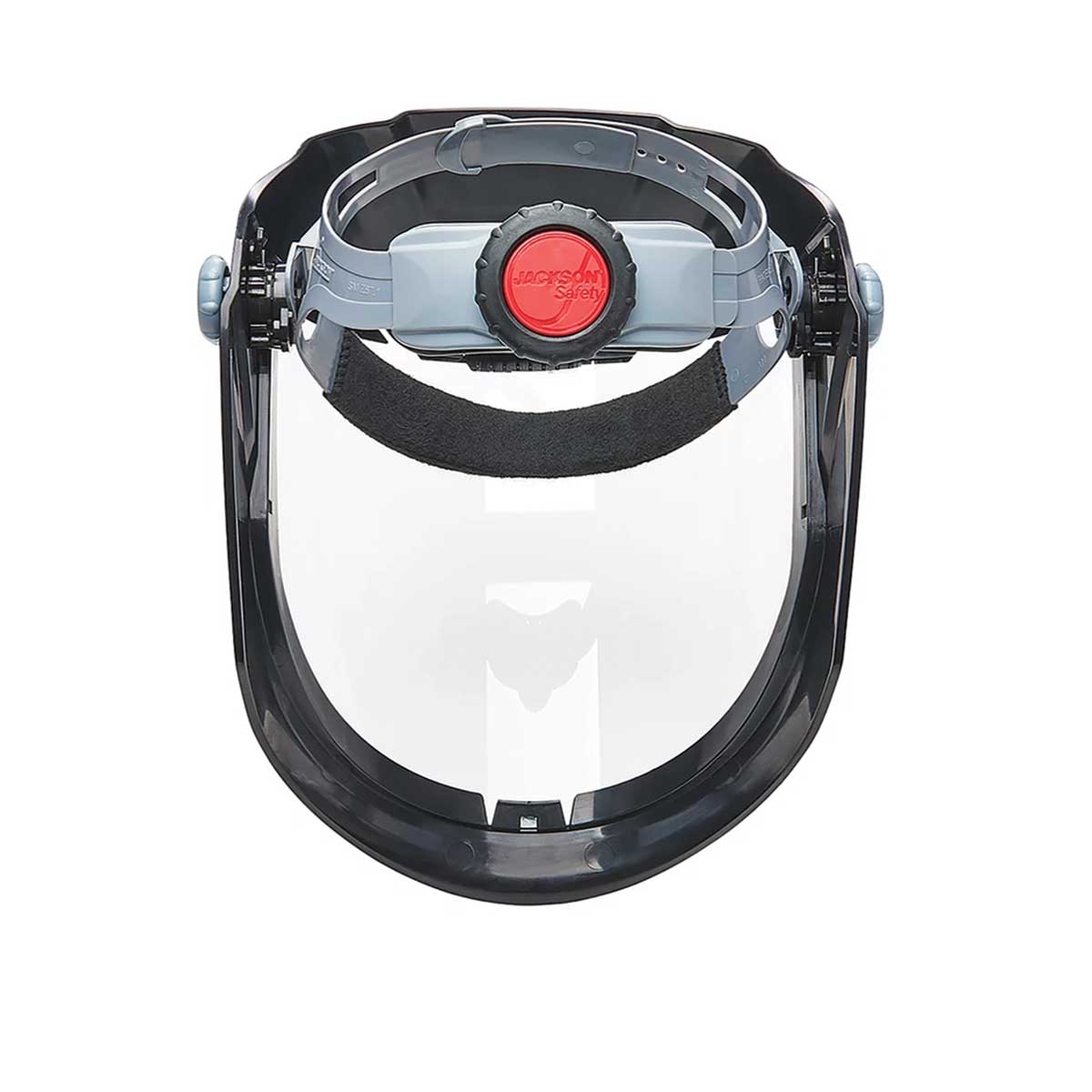 View of the back of the Jackson MAXVIEW Face Shield