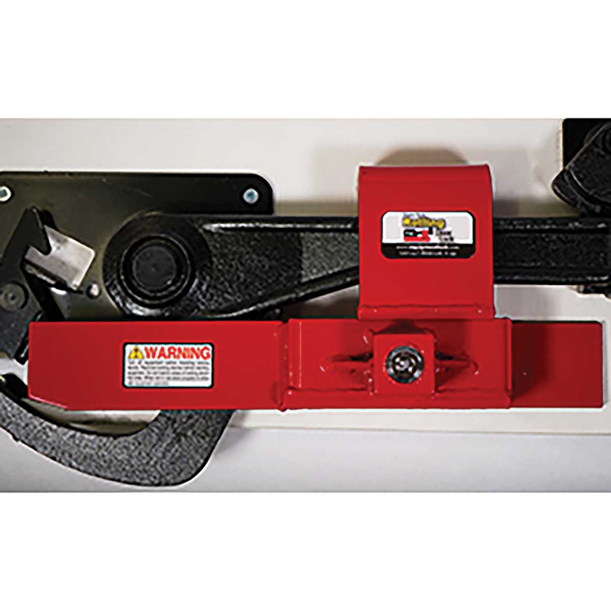 Equipment Lock Company Heavy Duty Rolling Door Lock In Use+++Equipment Lock Company Heavy Duty Rolling Door Lock In Use