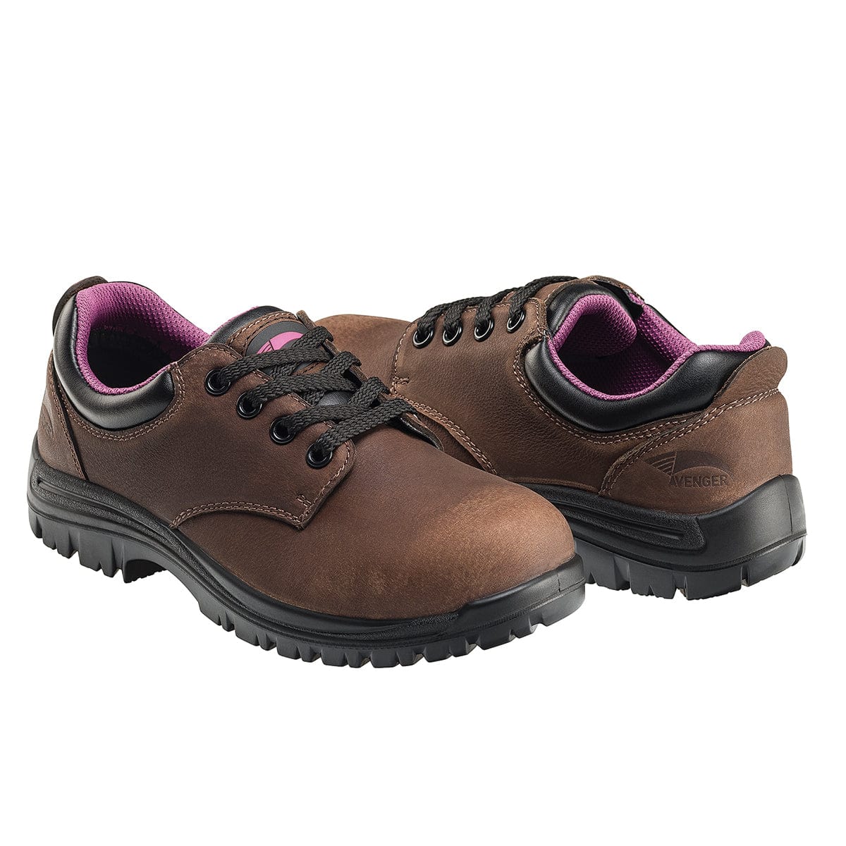 Avenger Women's A7164 Foreman Oxford Composite Toe Shoes
