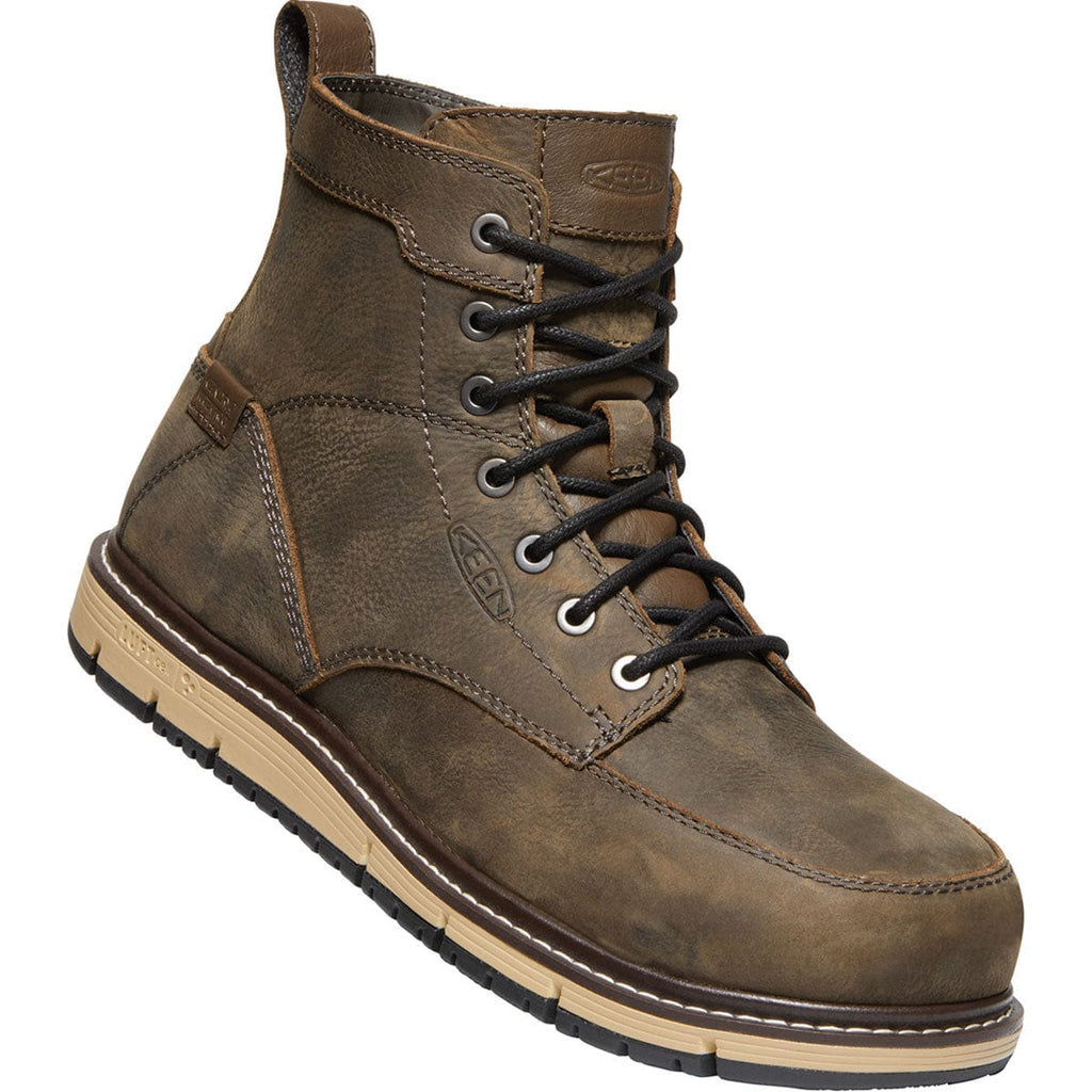 Cascade Brown/Black KEEN Utility San Jose 6" Waterproof Boots