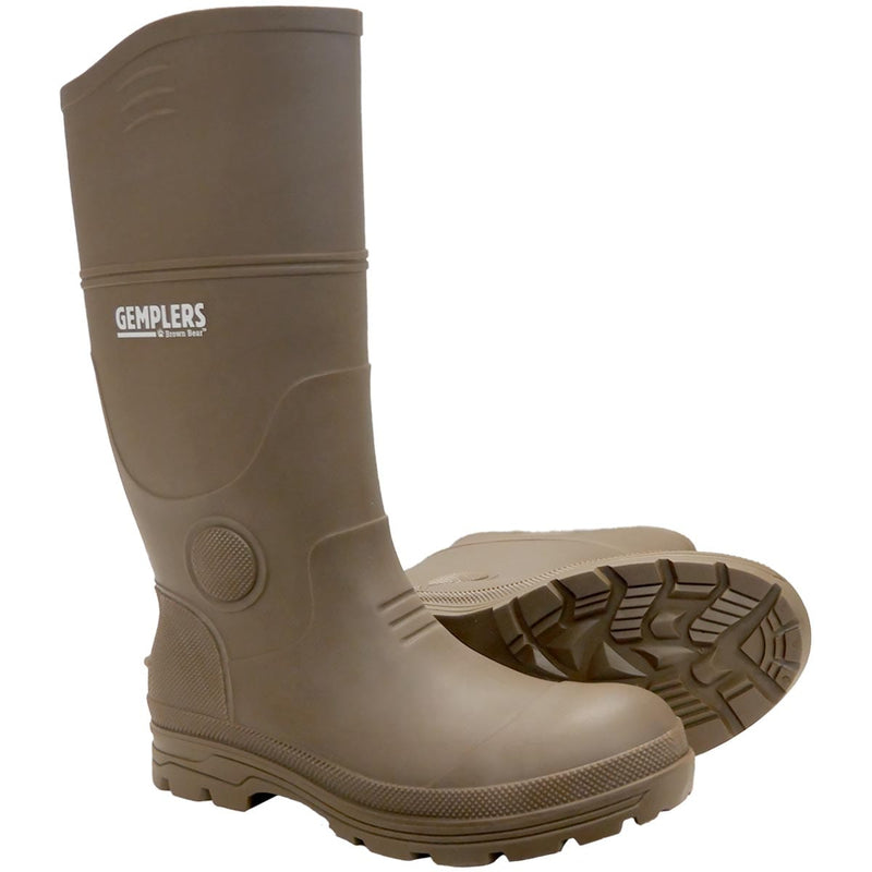 Men's Gemplers Brown Bear Chemical-Resistant Chore Boots, 9 / Plain