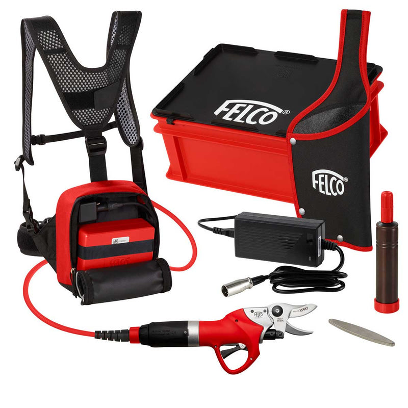 FELCO 802 Electric Pruner Kit Double Capacity Battery