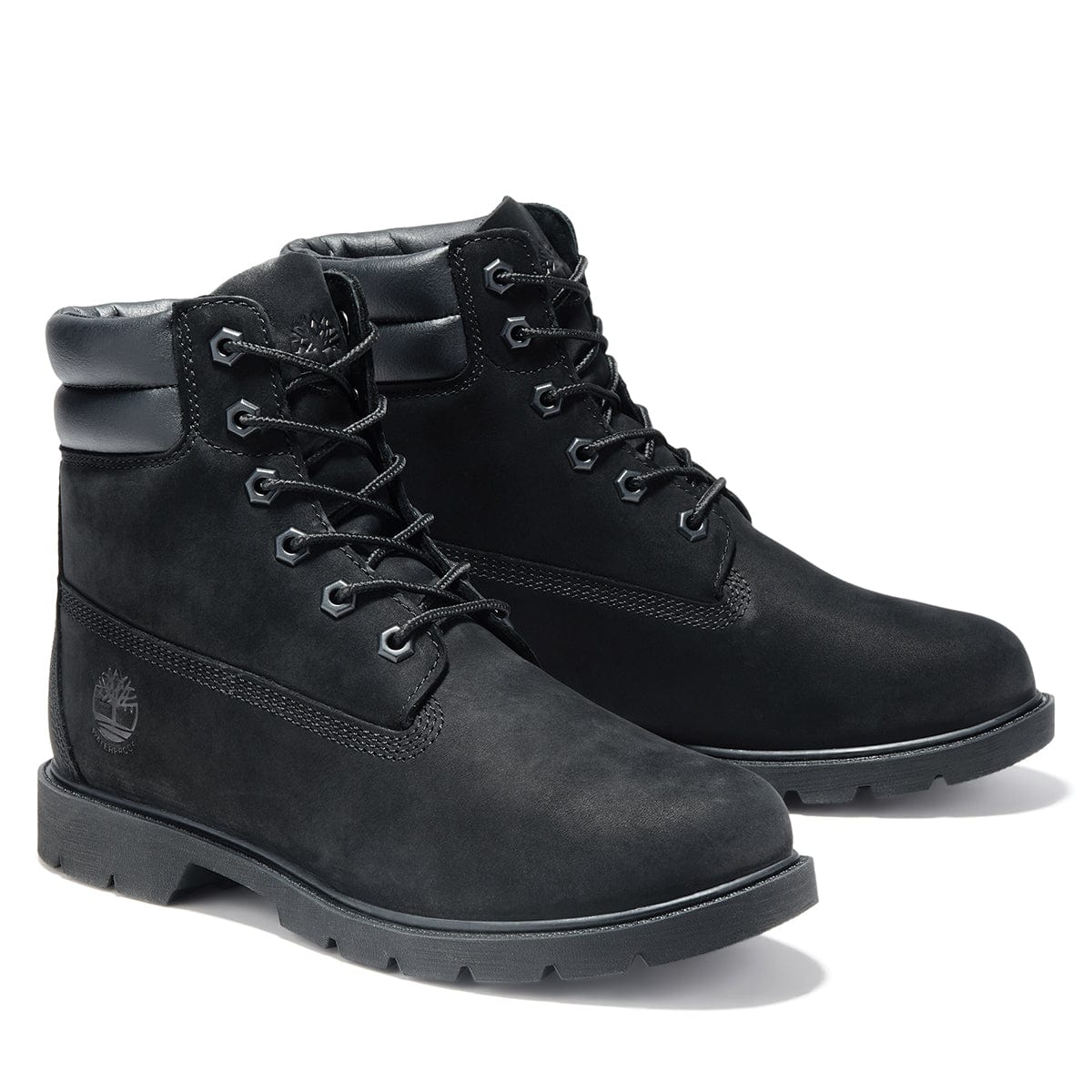 Black Timberland Tree Women's 6" Linden Woods Waterproof Boots