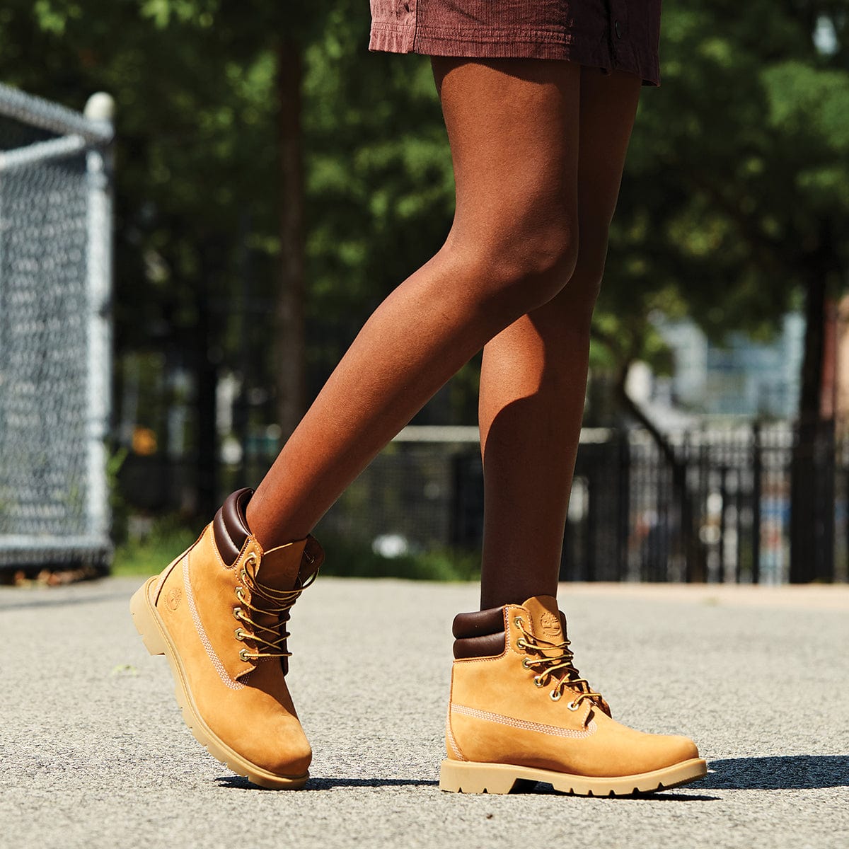 Wheat Timberland Tree Women's 6" Linden Woods Waterproof Boots