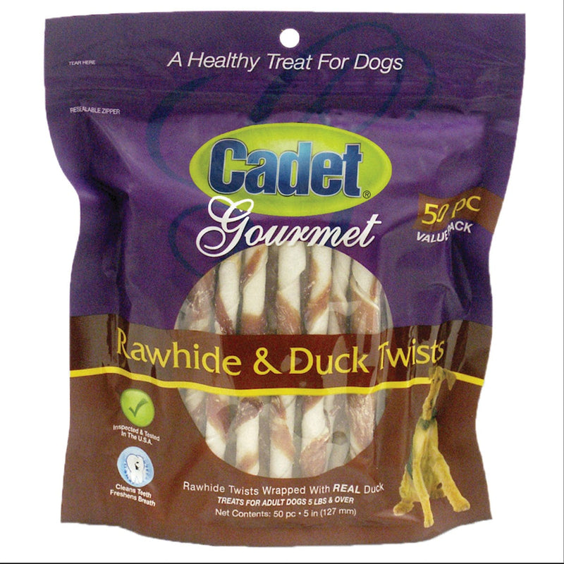 Cadet Premium Gourmet Rawhide Twists Treats