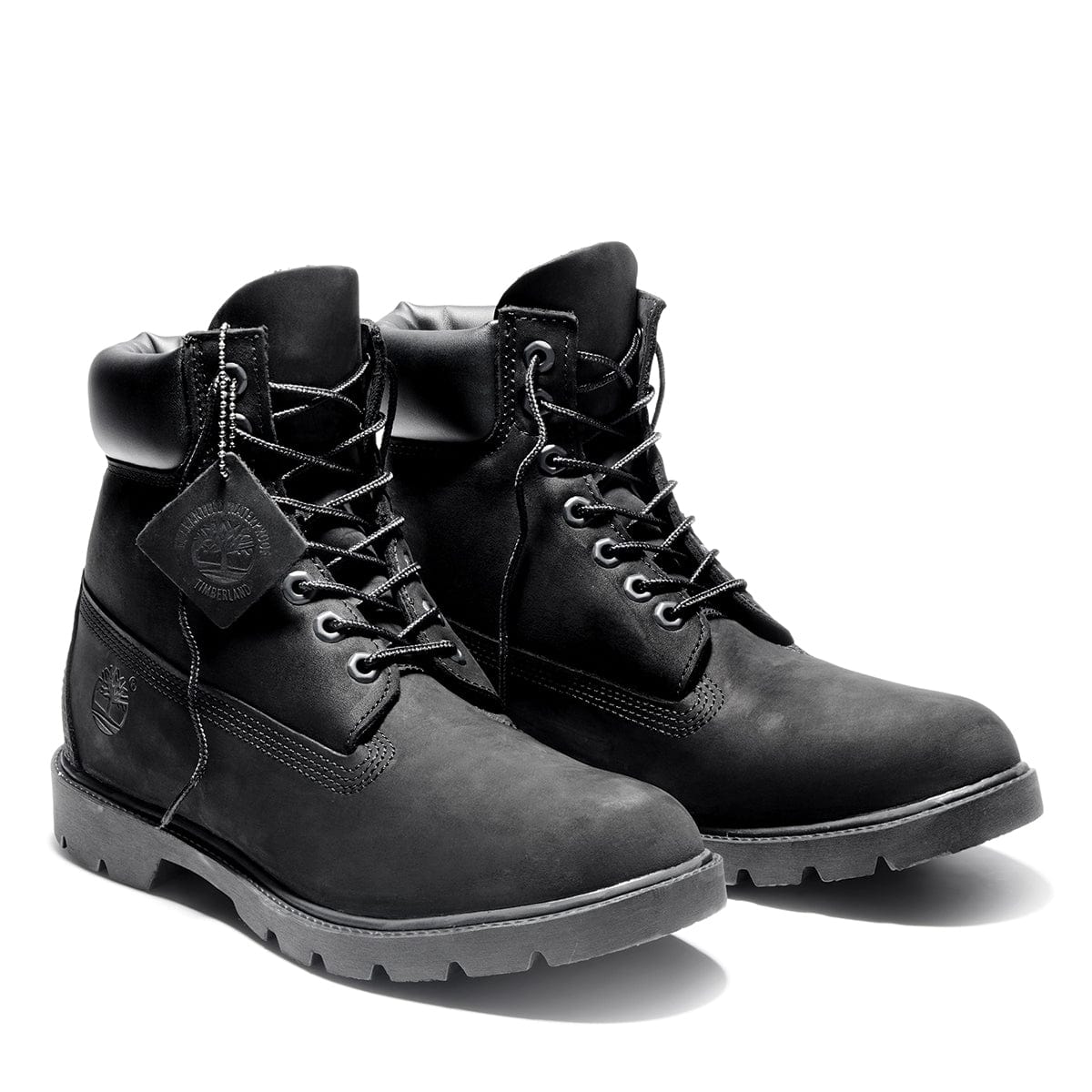 Black Timberland 6" Classic Waterproof Boots