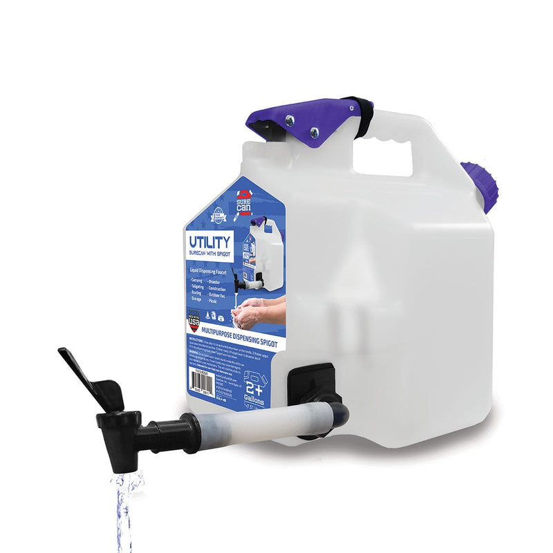 SureCan Utility Can With Spigot