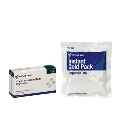 First Aid Only Instant Cold Pack, 4" x 5"