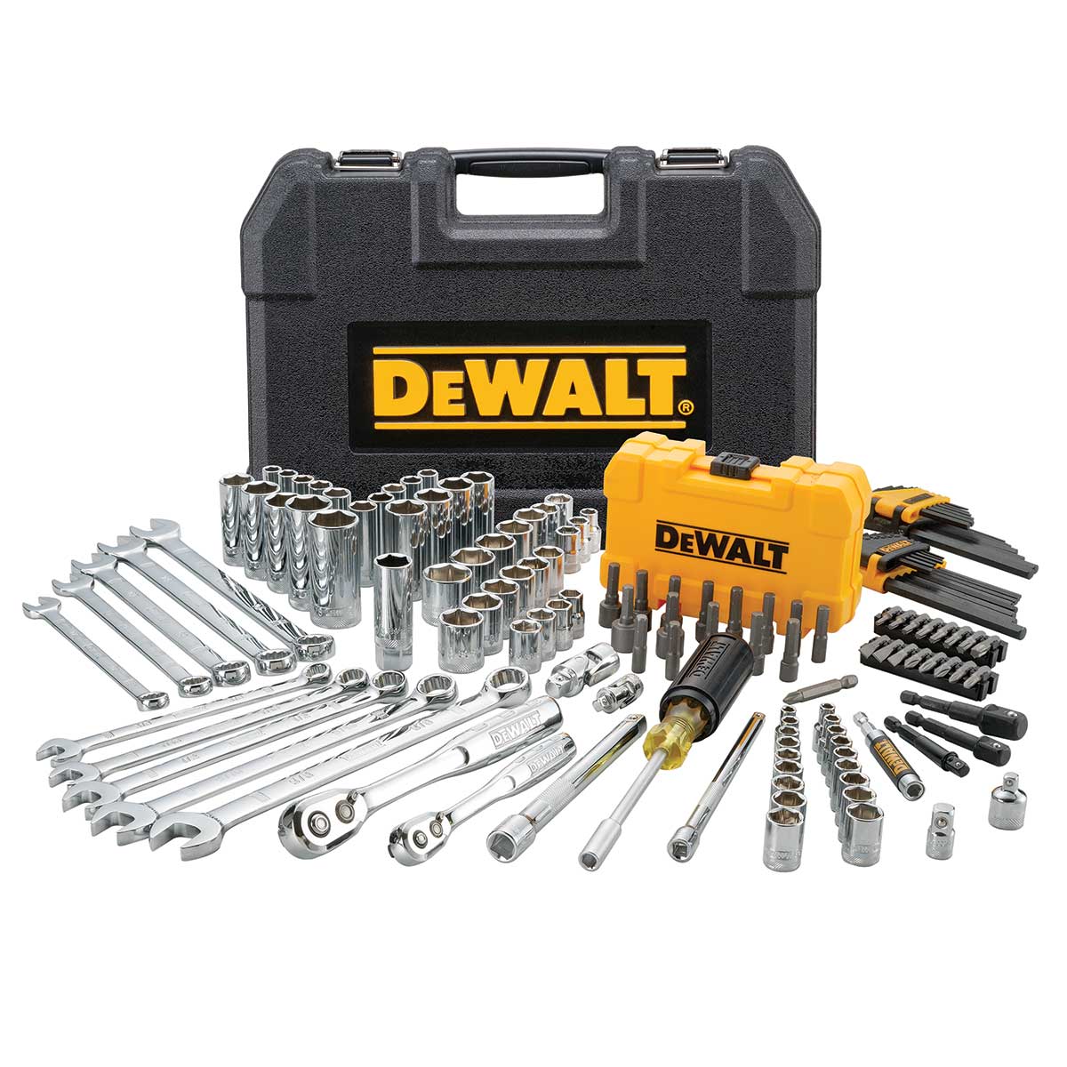 DEWALT Mechanic's Tool Kit,  142 Piece Set, with PTA Case