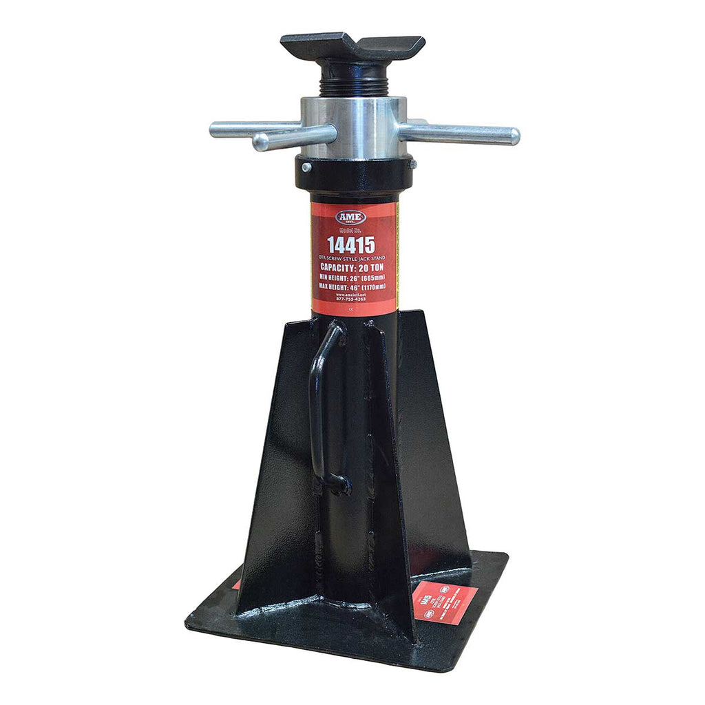 26.18" to 46.06" AME 20 Ton Locking Jack Stand