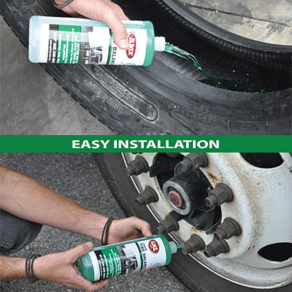 AME Liquid Tire Balance Case In Use+++AME Liquid Tire Balance Case In Use