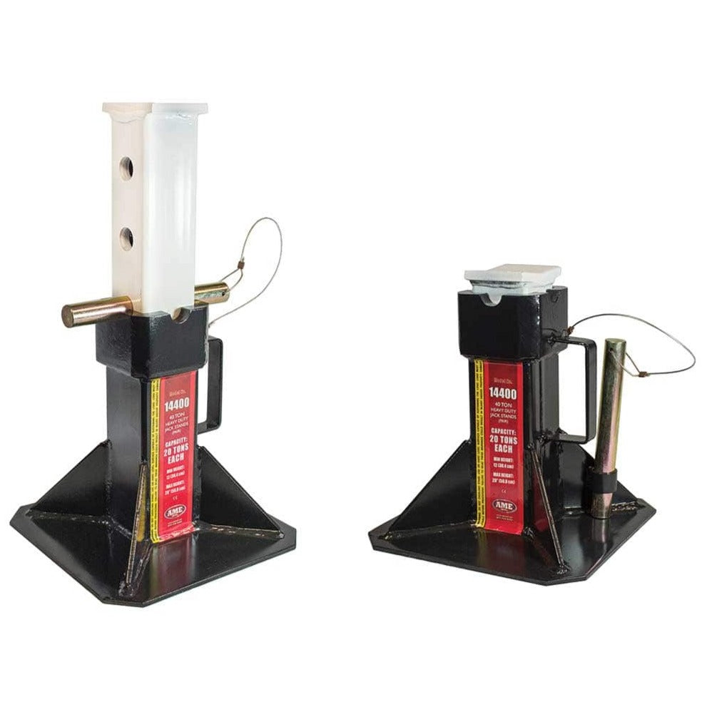 AME 40  U.S. Ton Heavy Duty Jack Stands, 1 Pair