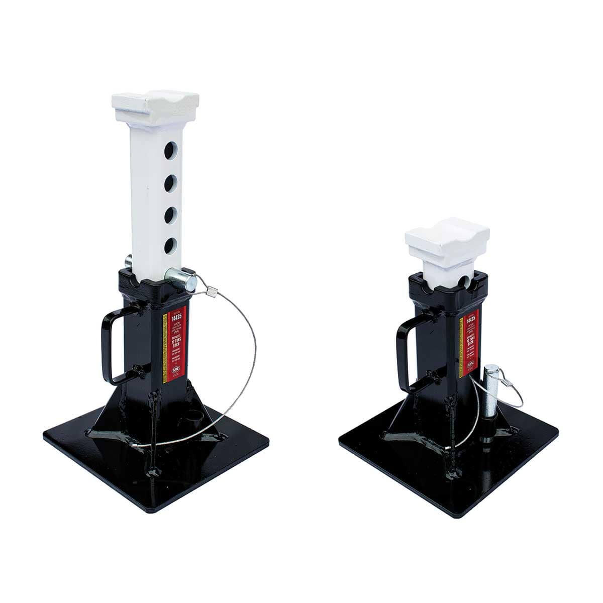 STAND UP'89 ［LD］ AME 24 Ton Heavy Duty Jack Stands 1 Pair, with Flat Handle 14425