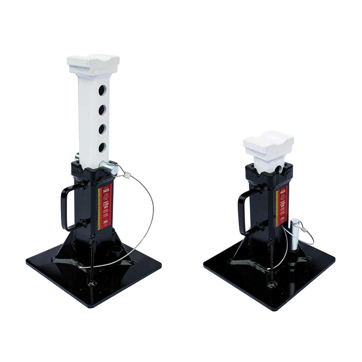 AME 24 Ton Heavy Duty Jack Stands 1 Pair, with Flat Handle