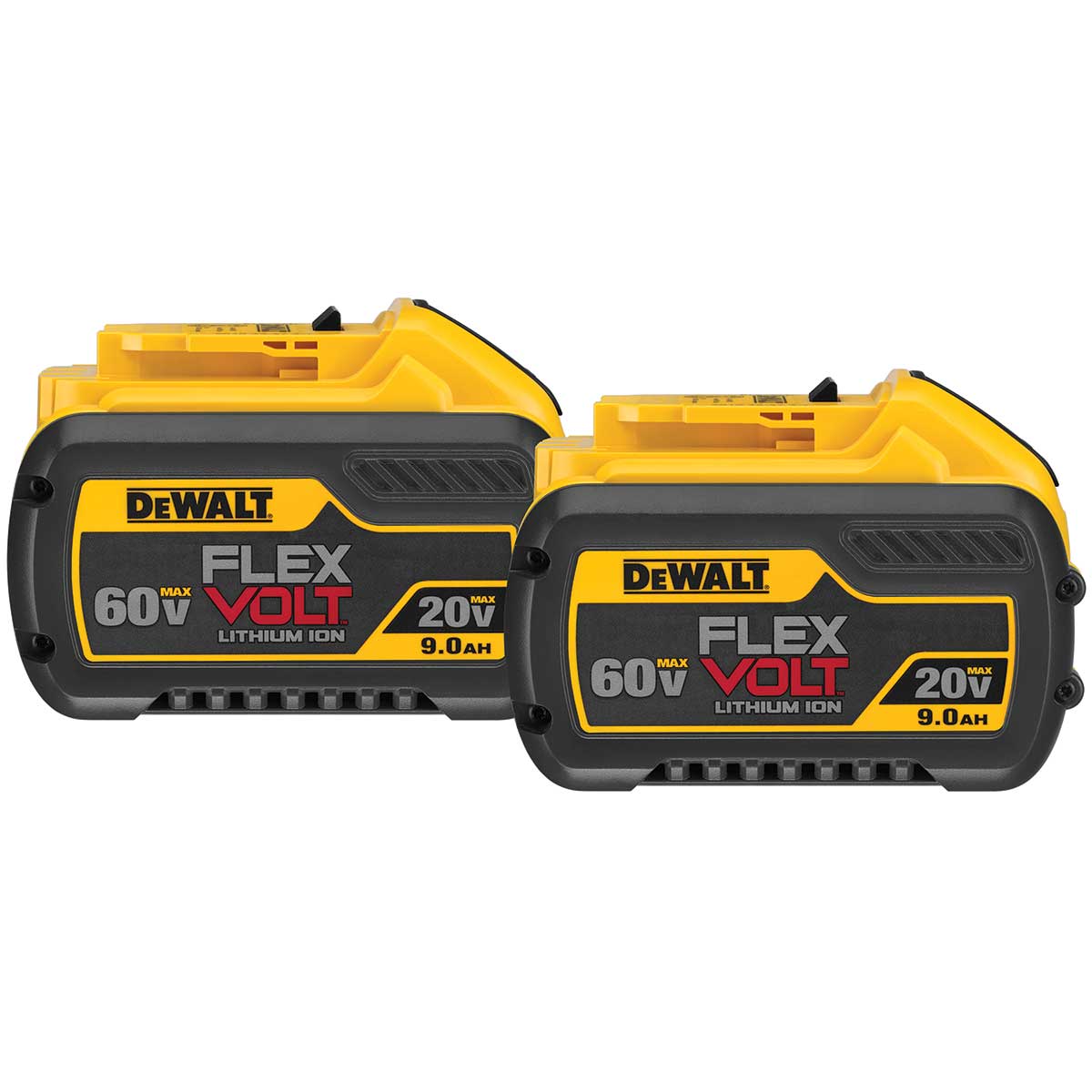 DEWALT 20 V/ 60 V MAX FLEXVOLT 9.0 Ah Battery-2 pack