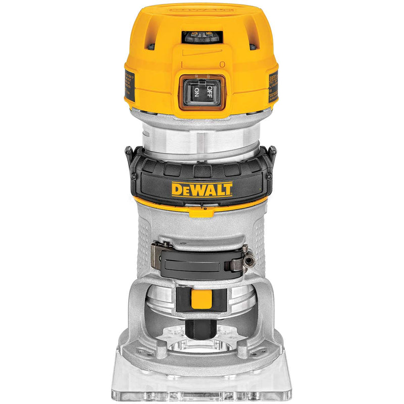 DEWALT 1.25 HP MAX Torque Variable Speed Compact Router with LED's