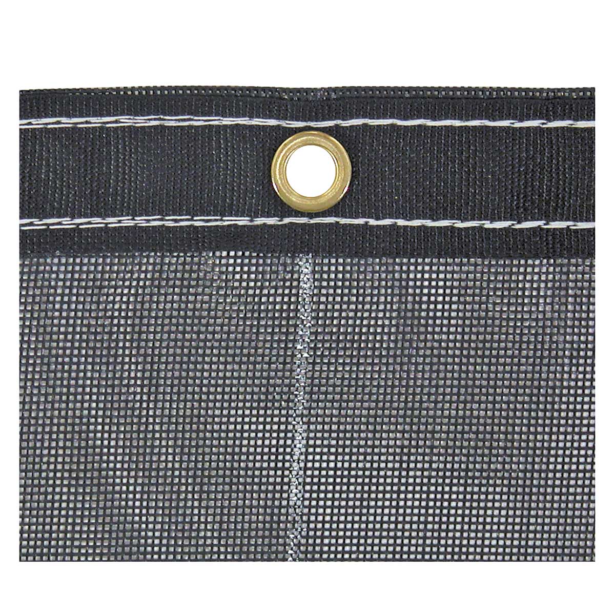 Buyer Products Heavy Duty Black Mesh Roll-Off Tarp