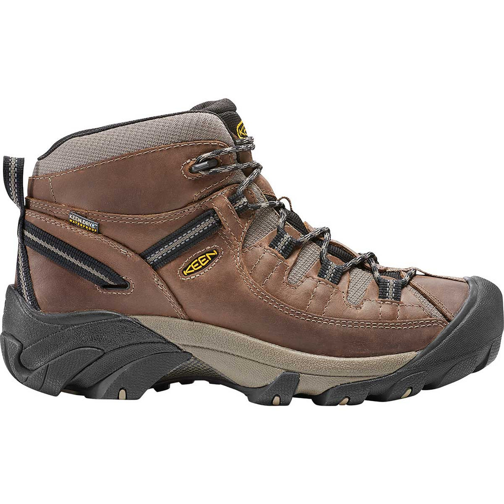 Side view of the KEEN Targhee II Waterproof Mid Hiking Boots