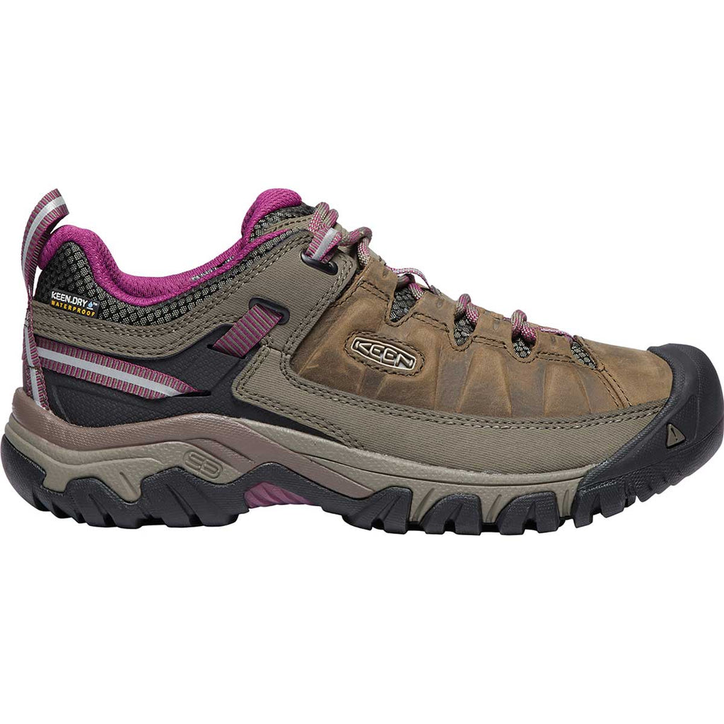 Side view of the KEEN Women's Targhee III Waterproof Hiking Shoes
