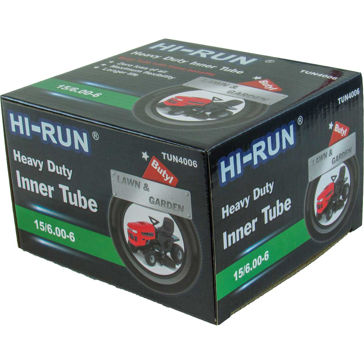 15/6.00-6 (TR13) Hi-Run Lawn & Garden Tire Inner Tubes