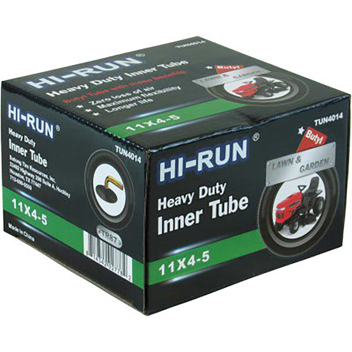 11X4-5 (TR87) Hi-Run Lawn & Garden Tire Inner Tubes
