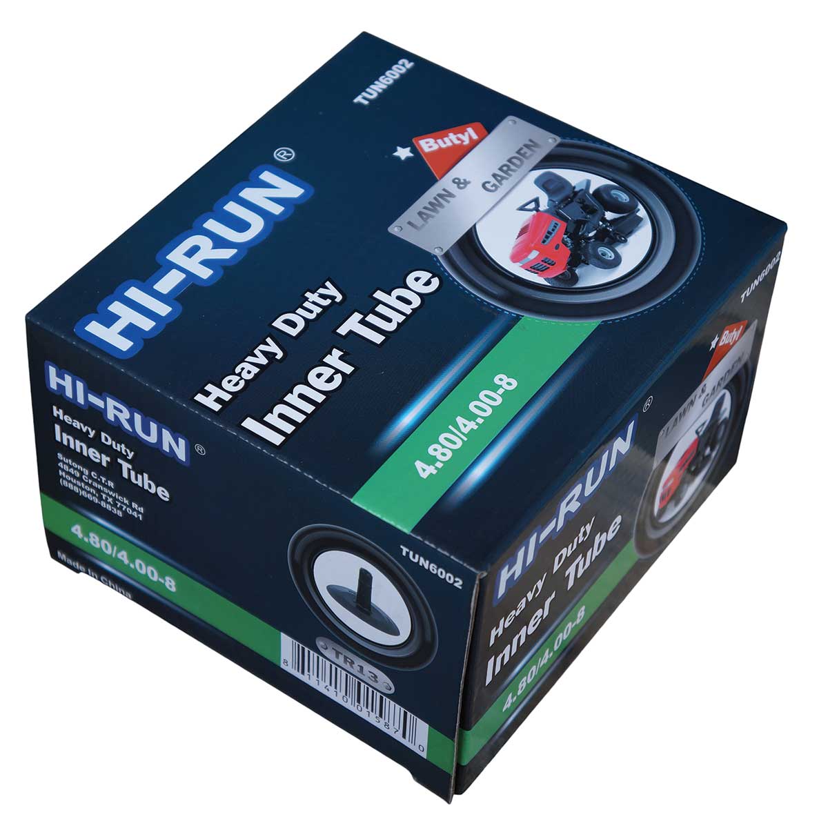 4.80/4.00-8 (TR13) Hi-Run Lawn & Garden Tire Inner Tubes