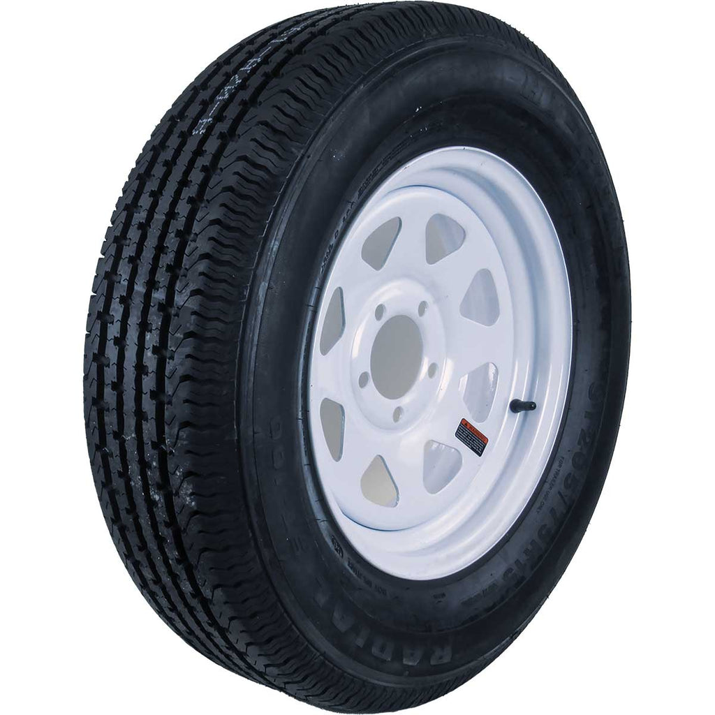 ST205/75R14 Hi-Run Trailer Tire Wheel Assemblies