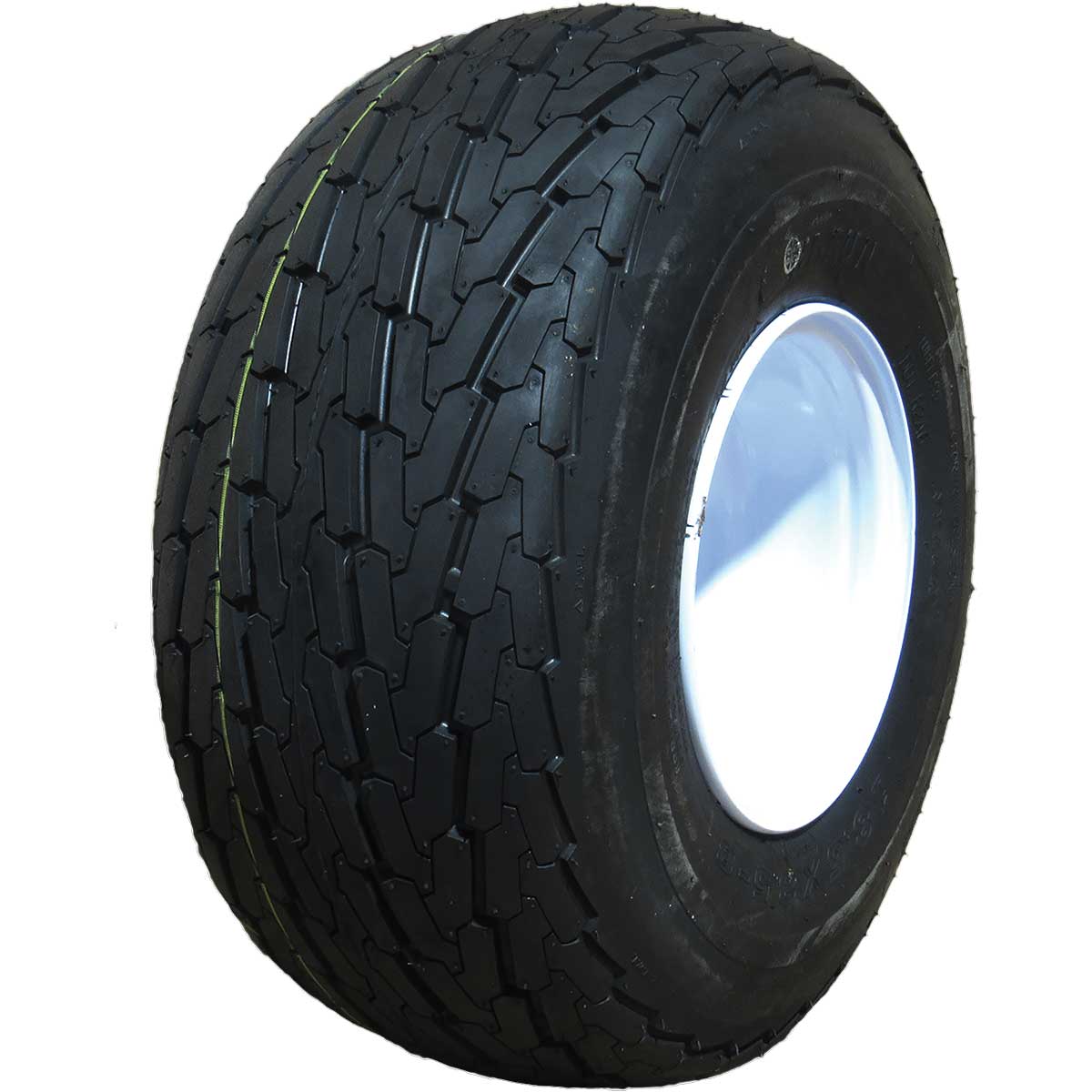18.5X8.5-8 Hi-Run Trailer Tire Wheel Assembly with 4 on 4.0 wheel