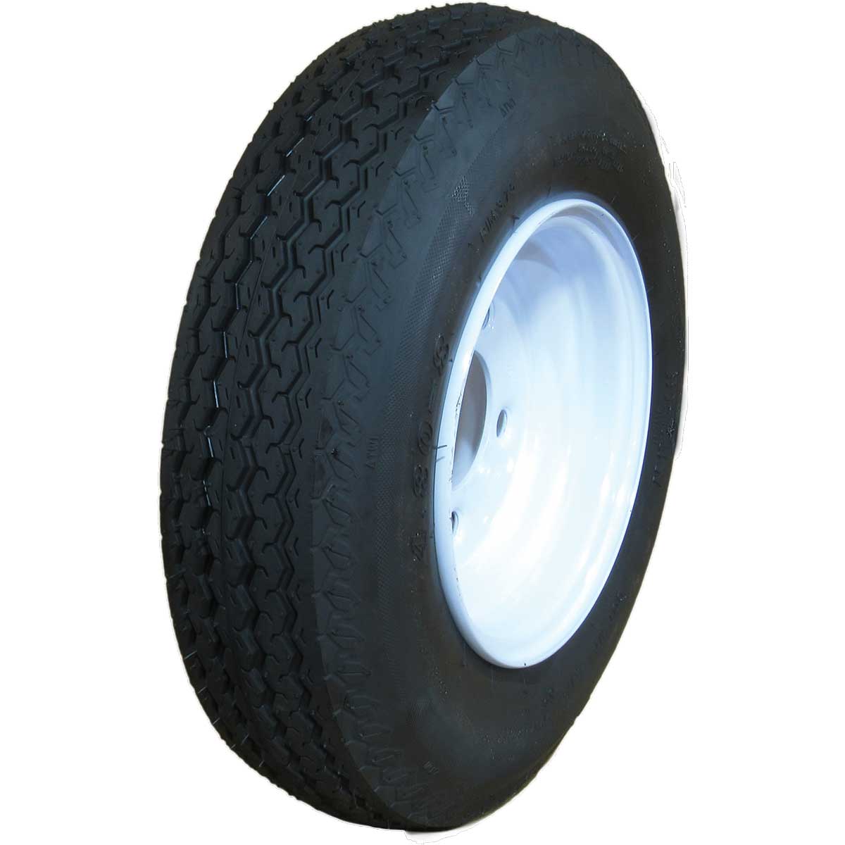 4.80-8 Hi-Run Trailer Tire Wheel Assemblies with 5-4.5 bolt pattern