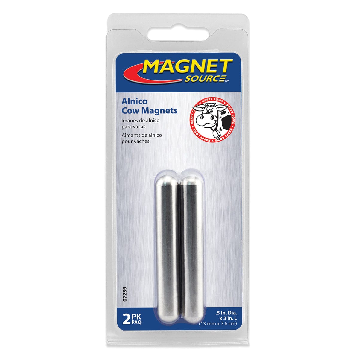Magnet Source Alnico Cow Magnets 2pk