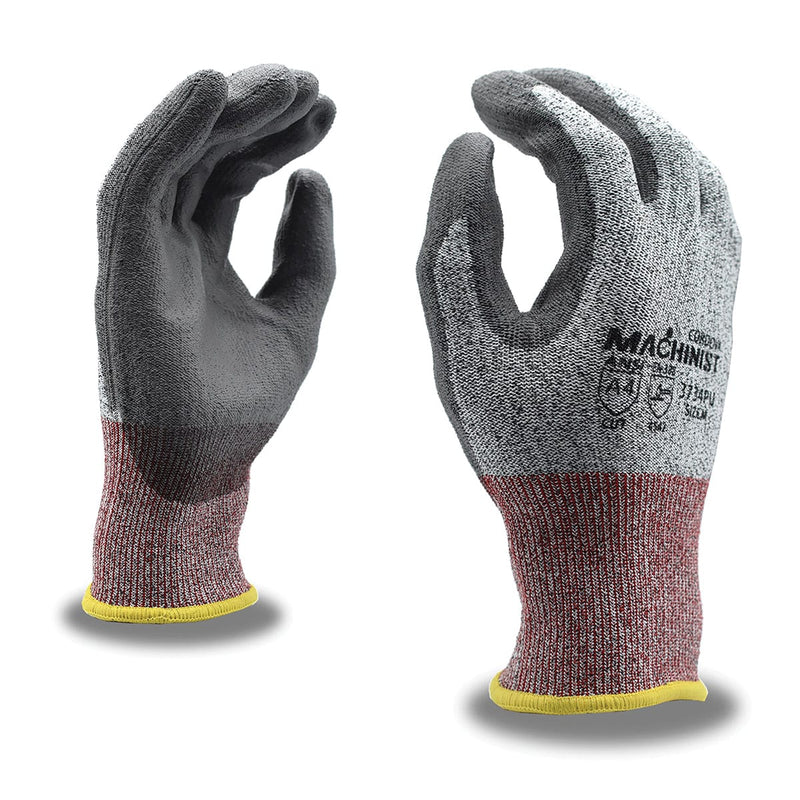 Cordova MACHINIST Cut Level A4 Gray Polyurethane Coated Gloves