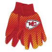 Kansas City Chiefs Two Tone Gloves