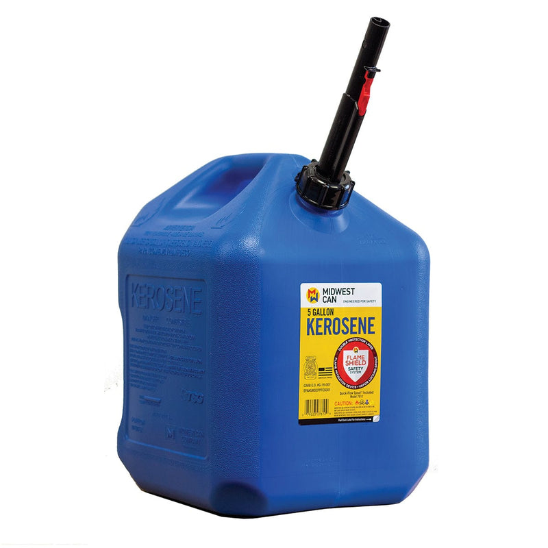 Midwest Can Kerosene Cans with Flame Shield Safety System