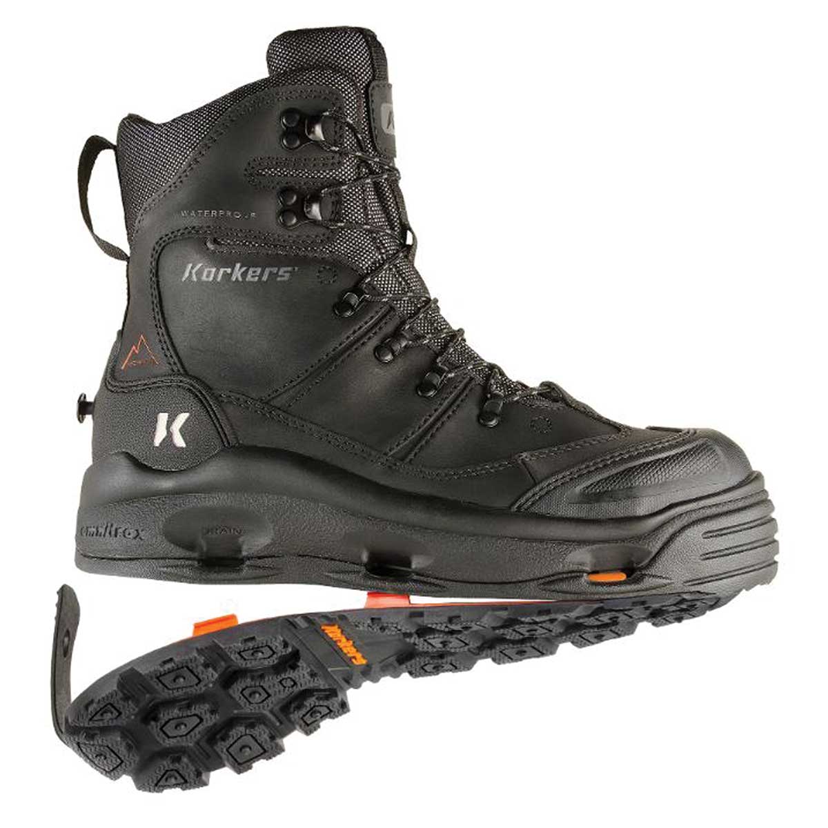 Black Korkers SnowJack Pro Safety Winter Boots
