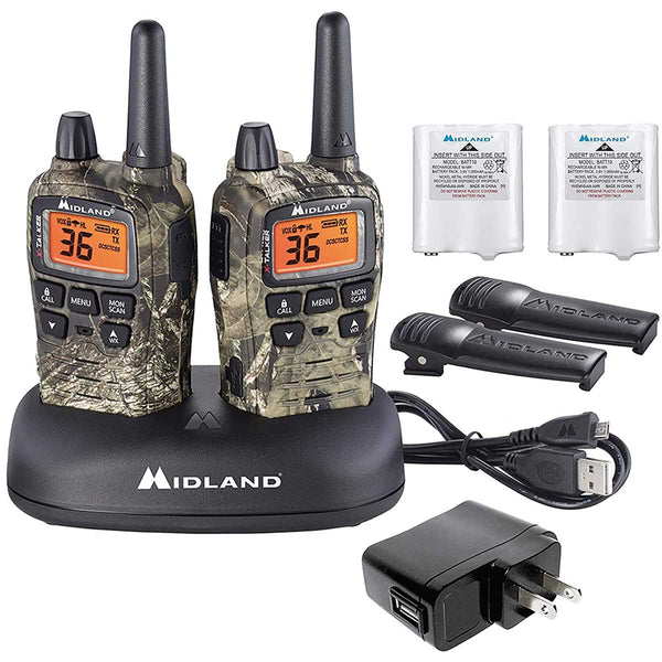 Midland X-TALKER T75VP3 Handheld Two-Way Radios - Camo