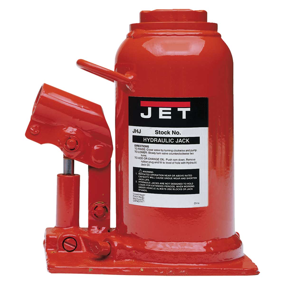 JET Low Profile Hydraulic Bottle Jacks