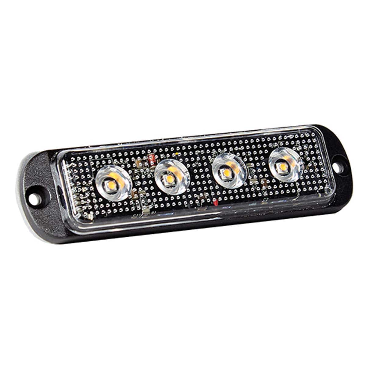 Amber North American Signal LED4500 4-LED Surface Mount Lights