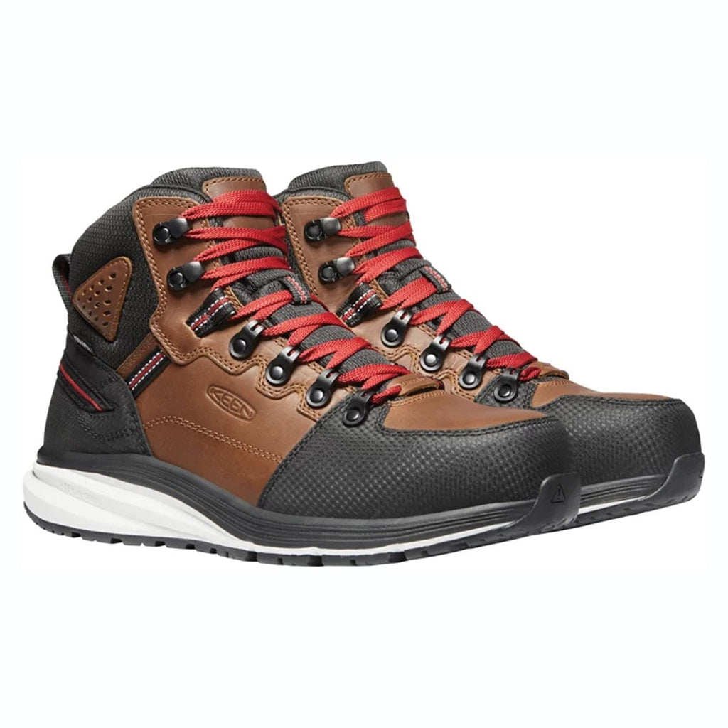 Tobacco/Black KEEN Utility Red Hook Plain Toe Boots