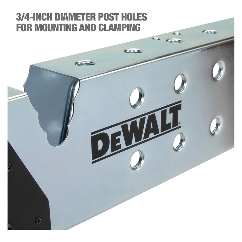 DEWALT Adjustable Height Portable Steel Welding Sawhorse