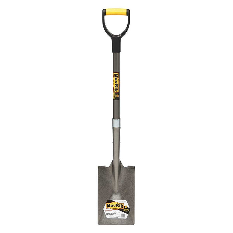 MavRik Garden Spade with Fiberglass D-handle