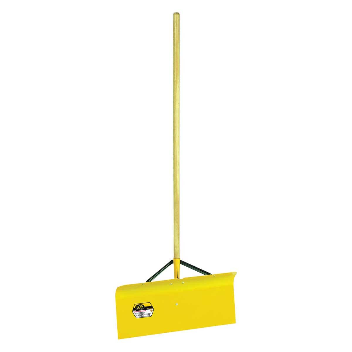 Yo-Ho 24” Spring Steel Snow Pusher with Brace