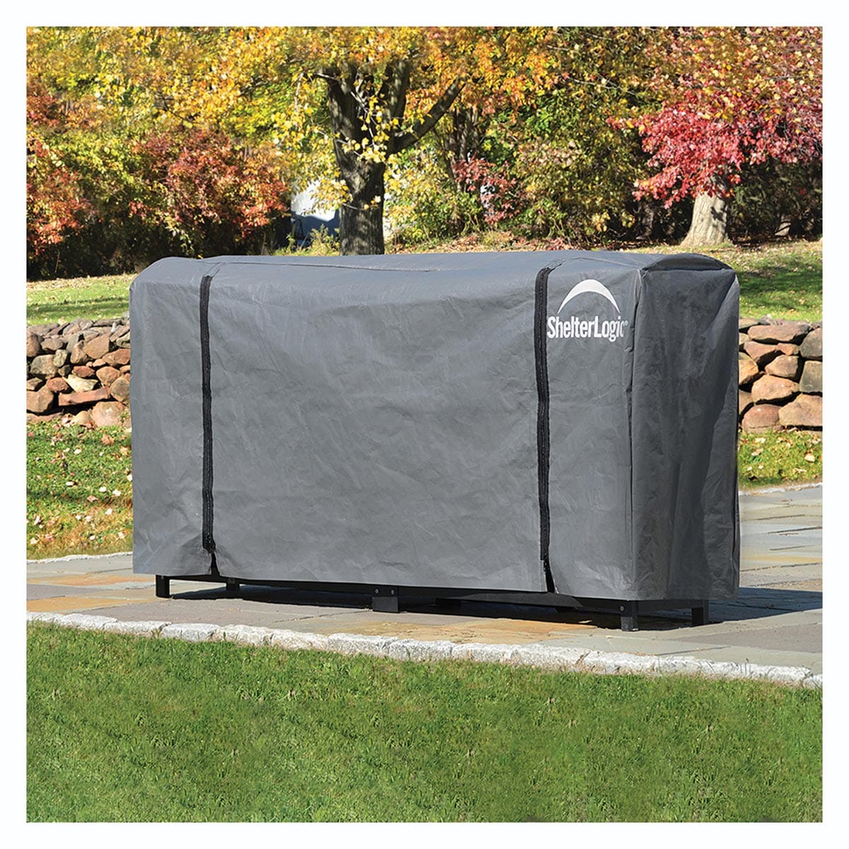 Shelterlogic 8-foot Firewood Rack Cover, Full Length | Gemplers