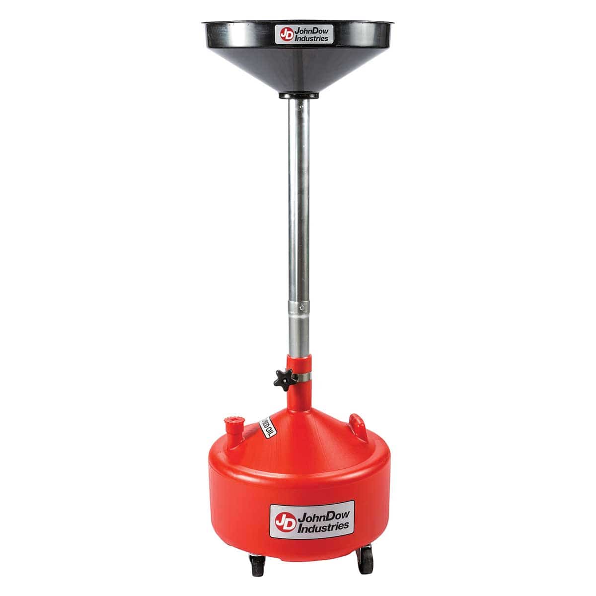 JohnDow Industries 8 Gallon Economy Poly Portable Oil Drain