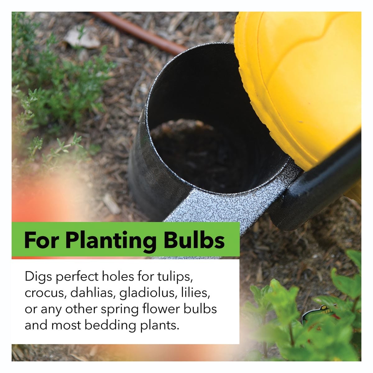 Yard Butler Long Handle Bulb & Garden Planter