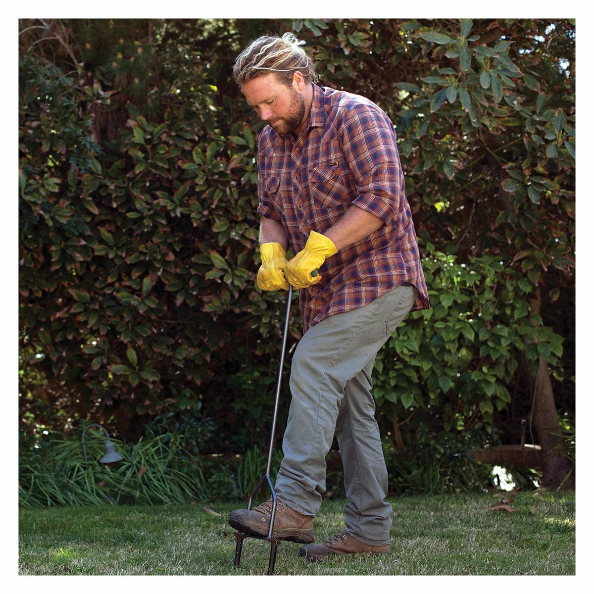 Yard Butler Manual Lawn Core Aerator